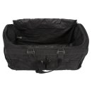 camel active Rollenreisetasche schwarz, extra leicht Trolleyreisetasche mit Außentaschen