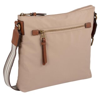 camel active Umhängetasche Damen – praktische Cross-Bag beige