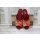 Helmut Trunte Damen Pantoffel Rot-orange, zehoffen