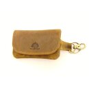 Leder Schlüsseltasche Vintage mit zwei Ringen und...