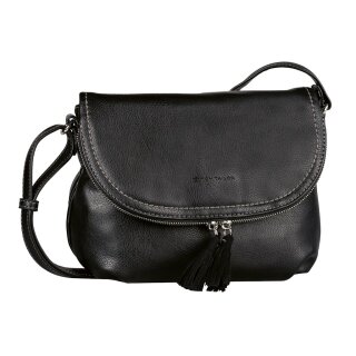 Tom Tailor Handtasche Schultertasche Damentasche schwarz black lari