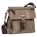 Tom Tailor RINA,Handtasche mit Klappe S no zip, taupe