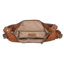 Tom Tailor Handtasche Schultertasche Damentasche mittelbraun cognac caia