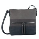 Tom Tailor Handtasche Schultertasche Damentasche grau...