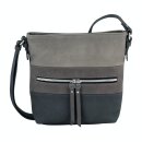 Tom Tailor Handtasche Schultertasche Damentasche grau...