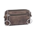 Graues Leder Schlüsselmäppchen – AVANCO...