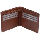 Kreditkartenmappe braun Leder – mit Scheinfach und...