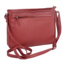 Damen Handtasche rot mit langem verstellbarem Tragegurt