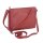 Damen Handtasche rot mit langem verstellbarem Tragegurt
