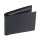 RFID Schutz Leder Scheintasche schwarz 12,5x10x2,5 cm