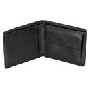 bugatti Scheintasche/coin wallet (5 CC) schwarz