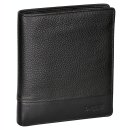 bugatti Kombibörse, Hochformat/coin wallet combi style (14 CC) schwarz