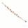 herrliches Kugelarmband in 925/- Sterling Silber rosé vergoldet 2 reihig 17 - 19 cm