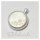 handgefertigtes Medaillon rund 925 Silber matt - Vergiss Mein Nicht - rund