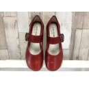 Josef Seibel Damen Ballerina rot mit Zierschnalle