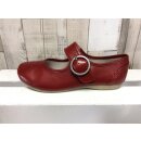 Josef Seibel Damen Ballerina rot mit Zierschnalle