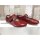 Josef Seibel Damen Ballerina rot mit Zierschnalle