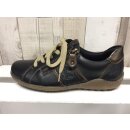 Remonte Damen Schnürschuh schwarz, seitlicher Reißverschluß, herausnehmbare Innensohle