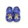 slobby Kinder Bade-Clog dunkelblau mit braunem Teddy