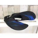 scandi Damen Bade-Schuh schwarz-blau