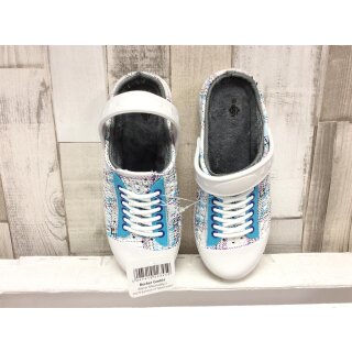 slobby Kinderclog weiß-blau