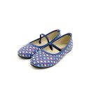 slobby Kinder Ballerina blau mit bunten Herzchen