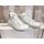 Gemini Damen Knöchel-Schnürschuh weiß mit seitlichem Reißverschluß