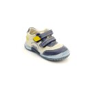 Magnus Kletthabschuh beige/blau