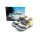 Magnus Kletthabschuh beige/blau