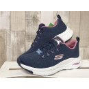 Skechers Damen Sneaker Arch Fit Glee For All blau pink