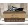 Trunte Damen Keil-Pantoffel marine-bunt