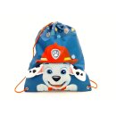 Paw Patrol Sportbeutel in Dunkelblau mit Plüschfigur