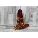 flache Trunte Damenpantoffel mit abwischbarer Poro-Sohle