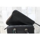 CAS8 Handtasche schwarz mit herrausnehmbarer RV-Tasche