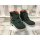 Ricosta Schneestiefel grün-grau mit Drachenkopf und Blinklicht