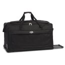 Rollenreisetasche schwarz, 50 Liter