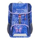 Step by Step KID blauer Kinderrucksack Schmetterling "Butterfly Maja" mit Sitzkissen und abnehmbarem Motiv