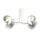 Ohrstecker 925 Silber matt ausgefallen modern einfarbig Ohrschmuck