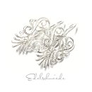 Ohrringe Silber 925/- matt Ornament filigran floral Muster