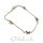 Armband Pferd 925/- Silber Kinderarmband Gliederarmband fein dezent 18-20 cm