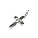 Kreuz Kettenanhänger 925 Silber rhod Zirkonia...