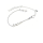 Armband 925 Silber "dream" Glücksarmband Unendlichkeitsacht + Herz Motiv Schriftzug 17 - 20 cm