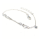 Armband 925 Silber "dream" Glücksarmband Unendlichkeitsacht + Herz Motiv Schriftzug 17 - 20 cm