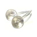 Ohrring 925 Silber eismattmoderne Form Ohrhänger Pendel