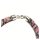 Armband 925/- Sterling Silber rosa Farbmix Verschluß 21cm Handarbeit