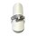 Silberring 925/- rhodiniert teilweise mattiert Zirkonia kleine Größe  #50
