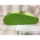 Brinkmann Damen Kreuz-Pantolette hellgrün mit großer Schnalle – Neu & Trendy!