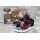 slobby Kinder Klett-Sandale schwarz/rot