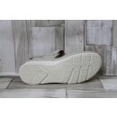 Scandi Damen Sandale beige mit Klettverschluss
