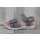 Ricosta Mädchen Klett-Sandale grau mit Glitzersteinchen